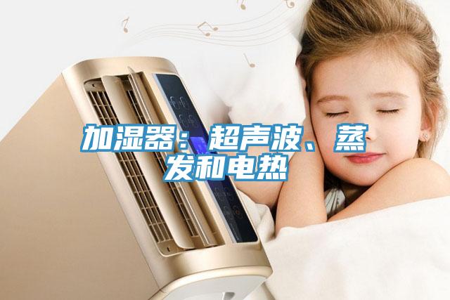 加濕器：超聲波、蒸發(fā)和電熱