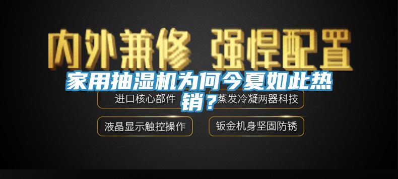 家用抽濕機(jī)為何今夏如此熱銷(xiāo)？