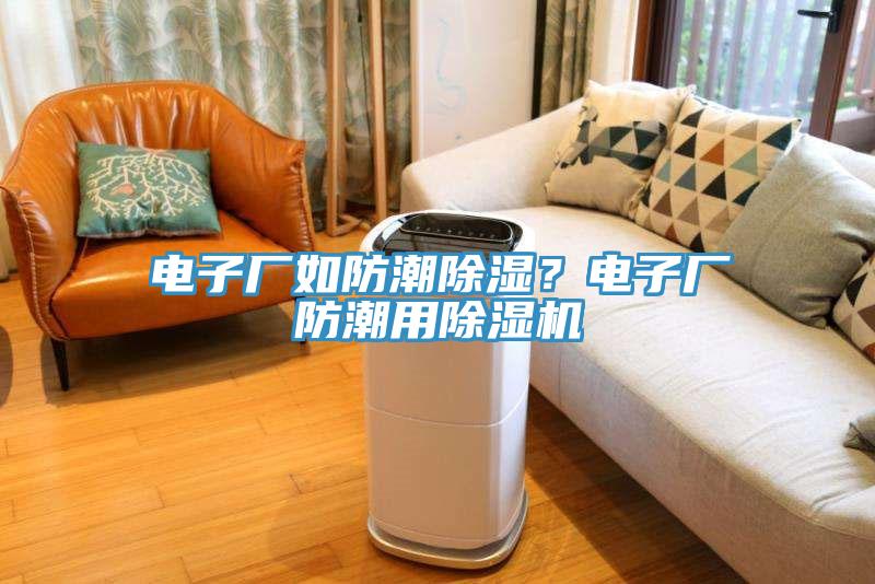 電子廠如防潮除濕？電子廠防潮用除濕機