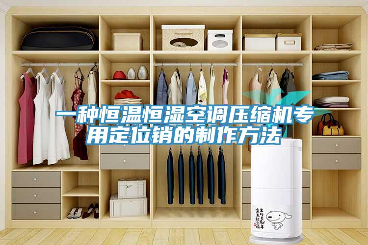 一種恒溫恒濕空調(diào)壓縮機(jī)專(zhuān)用定位銷(xiāo)的制作方法