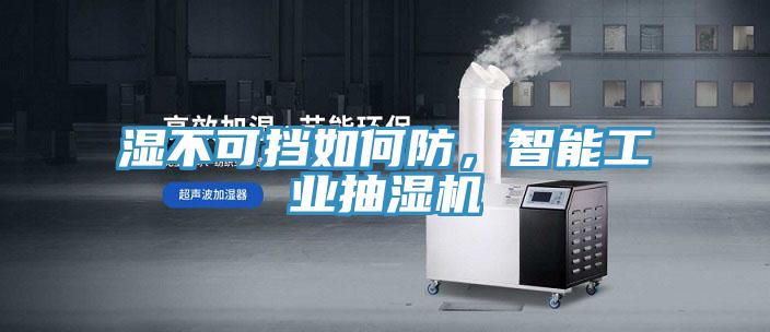 濕不可擋如何防，智能工業(yè)抽濕機(jī)