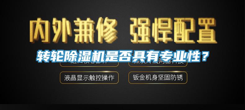 轉(zhuǎn)輪除濕機(jī)是否具有專業(yè)性？