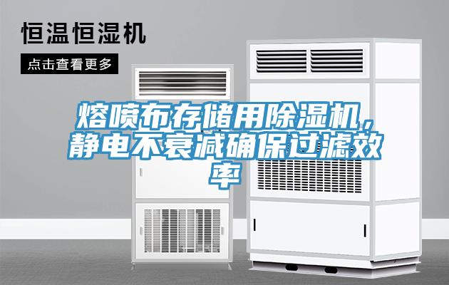 熔噴布存儲用除濕機(jī)，靜電不衰減確保過濾效率