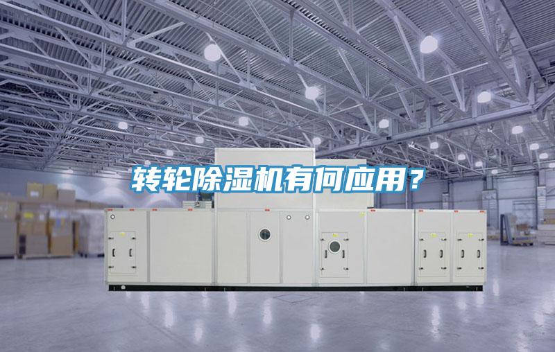 轉(zhuǎn)輪除濕機(jī)有何應(yīng)用？