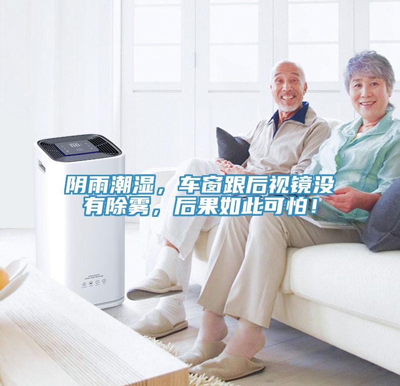 陰雨潮濕，車窗跟后視鏡沒有除霧，后果如此可怕！