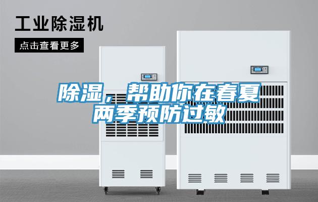 除濕，幫助你在春夏兩季預(yù)防過敏