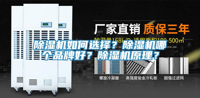 除濕機如何選擇？除濕機哪個品牌好？除濕機原理？