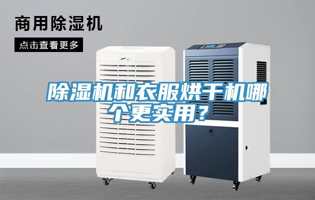 除濕機和衣服烘干機哪個更實用？