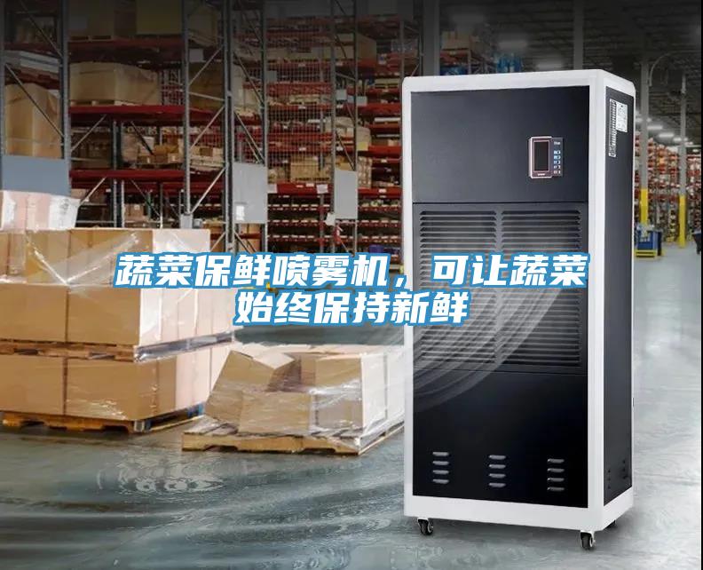 蔬菜保鮮噴霧機，可讓蔬菜始終保持新鮮