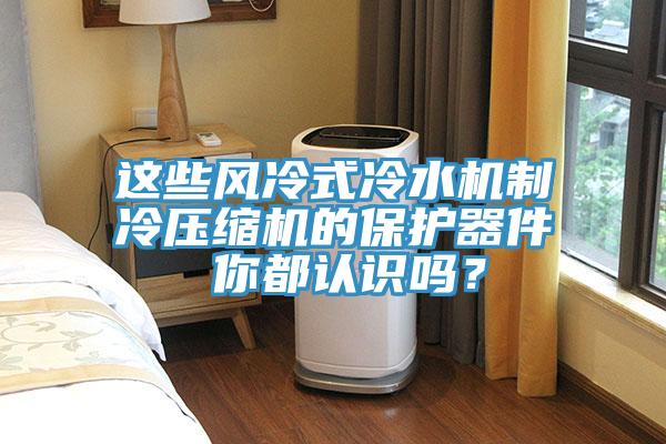 這些風冷式冷水機制冷壓縮機的保護器件 你都認識嗎？