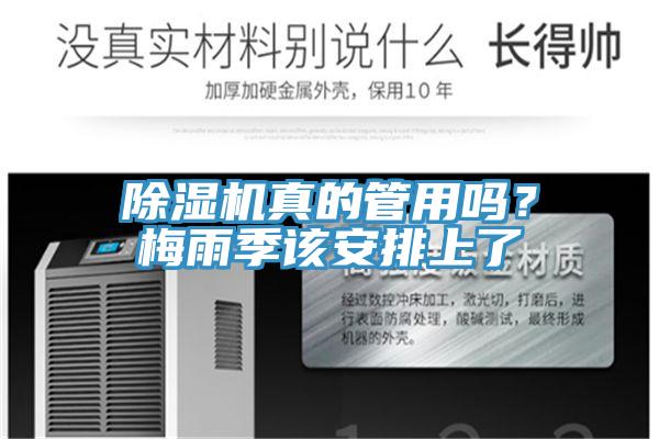 除濕機(jī)真的管用嗎？梅雨季該安排上了