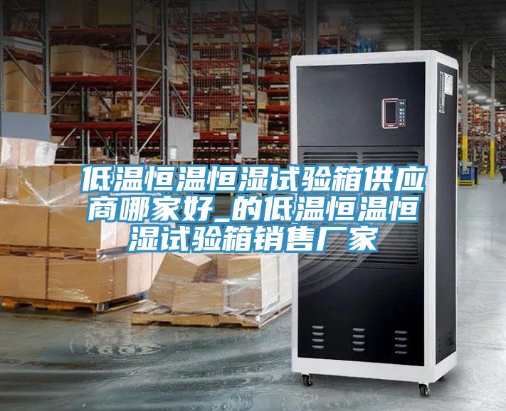 低溫恒溫恒濕試驗箱供應(yīng)商哪家好_的低溫恒溫恒濕試驗箱銷售廠家