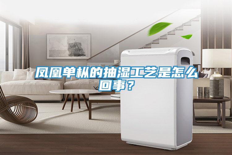 鳳凰單樅的抽濕工藝是怎么回事？