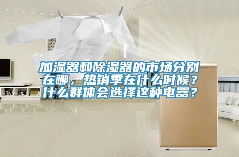 加濕器和除濕器的市場(chǎng)分別在哪，熱銷季在什么時(shí)候？什么群體會(huì)選擇這種電器？