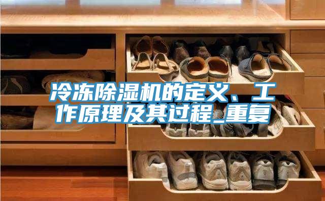 冷凍除濕機的定義、工作原理及其過程_重復(fù)