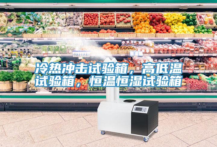 冷熱沖擊試驗箱，高低溫試驗箱，恒溫恒濕試驗箱