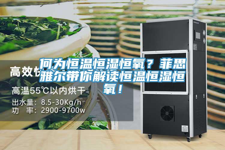 何為恒溫恒濕恒氧？菲思雅爾帶你解讀恒溫恒濕恒氧！