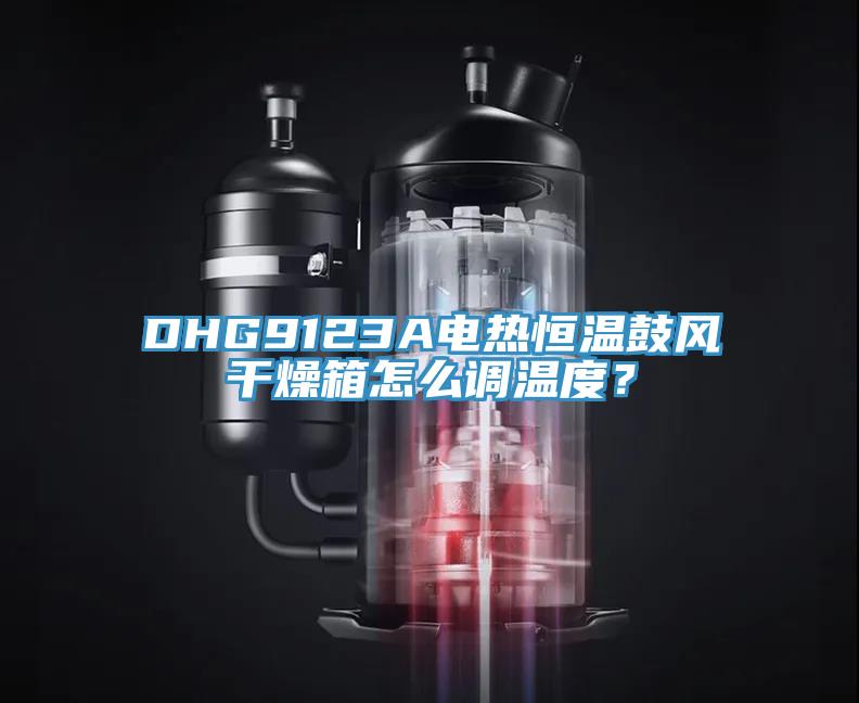 DHG9123A電熱恒溫鼓風(fēng)干燥箱怎么調(diào)溫度？