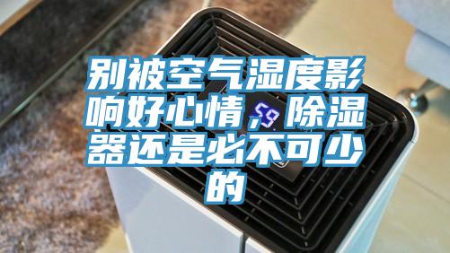 別被空氣濕度影響好心情，除濕器還是必不可少的