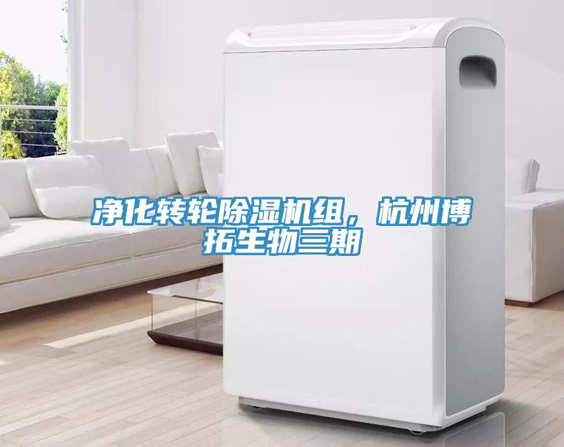 凈化轉(zhuǎn)輪除濕機(jī)組，杭州博拓生物三期