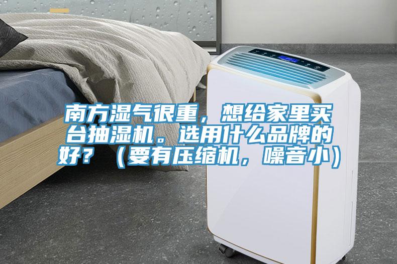 南方濕氣很重，想給家里買(mǎi)臺(tái)抽濕機(jī)。選用什么品牌的好？（要有壓縮機(jī)，噪音?。?></div>
								<div   id=