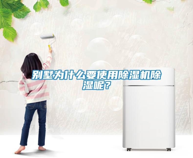 別墅為什么要使用除濕機除濕呢？