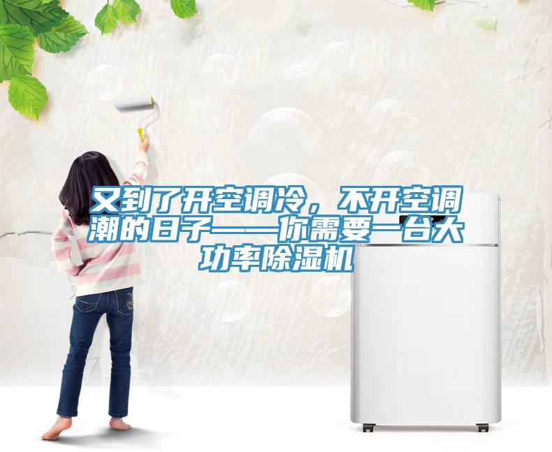 又到了開(kāi)空調(diào)冷，不開(kāi)空調(diào)潮的日子——你需要一臺(tái)大功率除濕機(jī)