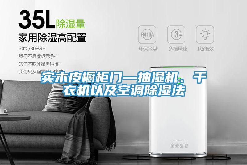 實木皮櫥柜門—抽濕機、干衣機以及空調除濕法