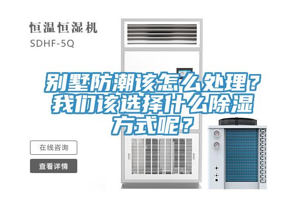 別墅防潮該怎么處理？我們?cè)撨x擇什么除濕方式呢？