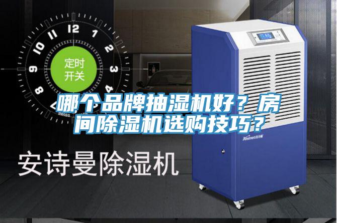 哪個品牌抽濕機好？房間除濕機選購技巧？