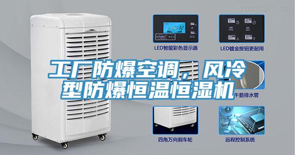 工廠防爆空調(diào)，風(fēng)冷型防爆恒溫恒濕機(jī)