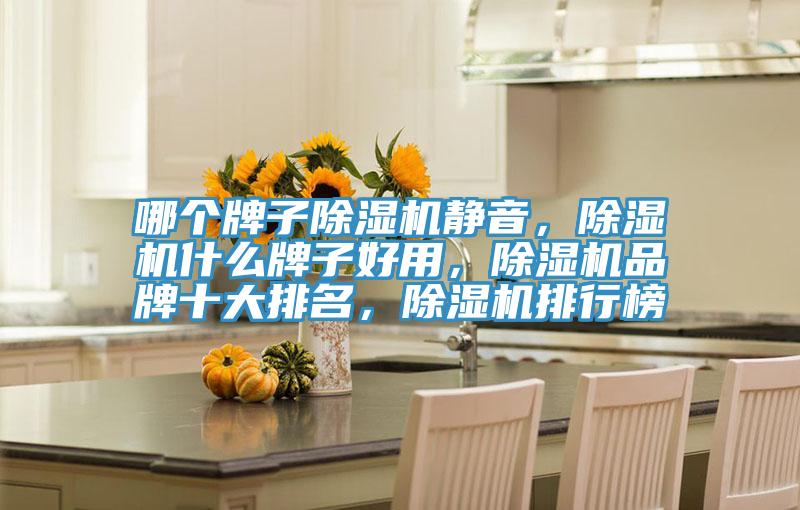 哪個牌子除濕機靜音，除濕機什么牌子好用，除濕機品牌十大排名，除濕機排行榜