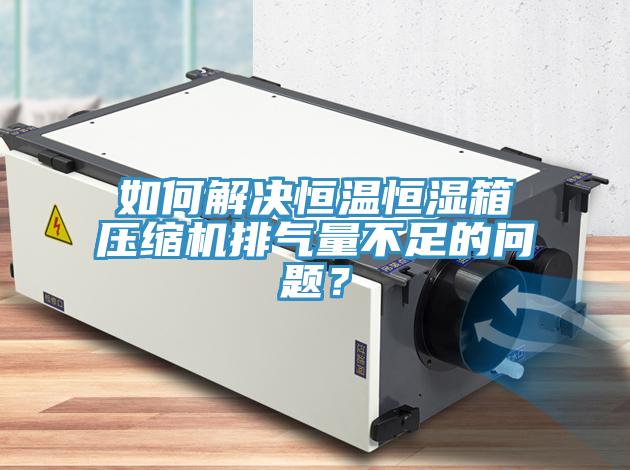 如何解決恒溫恒濕箱壓縮機(jī)排氣量不足的問(wèn)題？