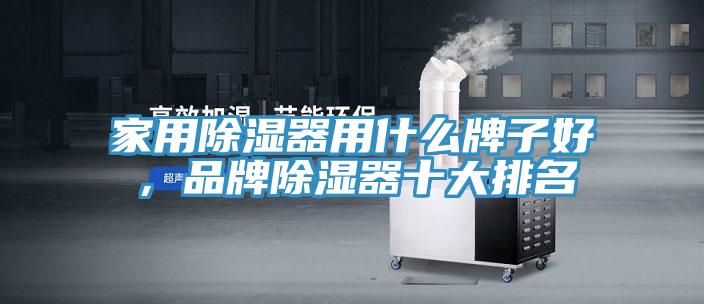 家用除濕器用什么牌子好，品牌除濕器十大排名