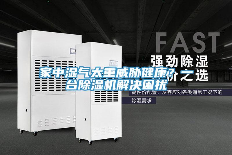 家中濕氣太重威脅健康？一臺除濕機解決困擾