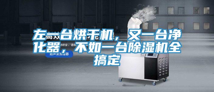 左一臺烘干機，又一臺凈化器，不如一臺除濕機全搞定