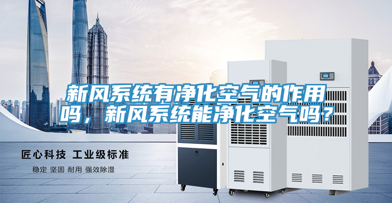 新風(fēng)系統(tǒng)有凈化空氣的作用嗎，新風(fēng)系統(tǒng)能凈化空氣嗎？