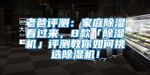 老爸評(píng)測(cè)：家庭除濕看過(guò)來(lái)，8款「除濕機(jī)」評(píng)測(cè)教你如何挑選除濕機(jī)！