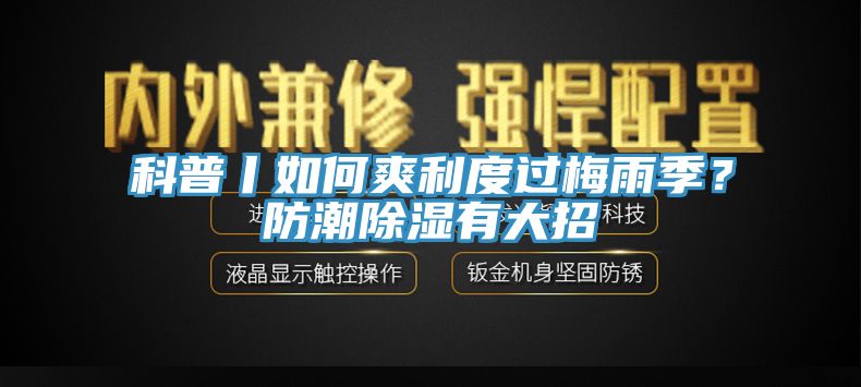 科普丨如何爽利度過梅雨季？防潮除濕有大招