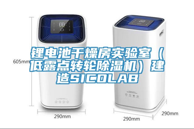 鋰電池干燥房實驗室（低露點轉(zhuǎn)輪除濕機(jī)）建造SICOLAB