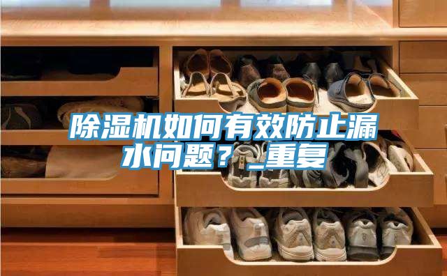 除濕機如何有效防止漏水問題？_重復(fù)