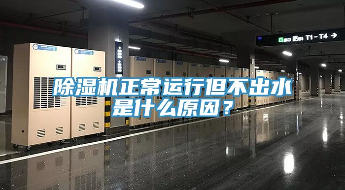 除濕機正常運行但不出水是什么原因？