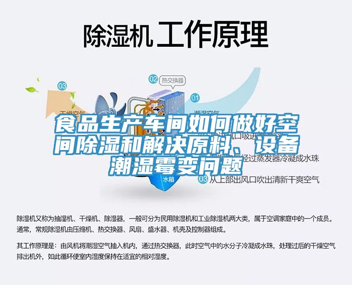 食品生產(chǎn)車間如何做好空間除濕和解決原料、設(shè)備潮濕霉變問題