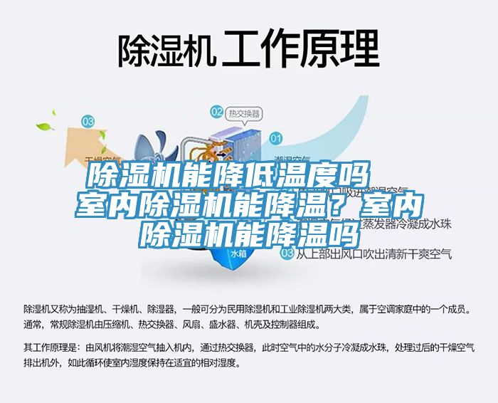 除濕機能降低溫度嗎  室內除濕機能降溫？室內除濕機能降溫嗎